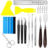 X SIM FITNESSX Juego de 13 herramientas de manualidades para deshierba- herramientas básicas de vinilo para deshierba…